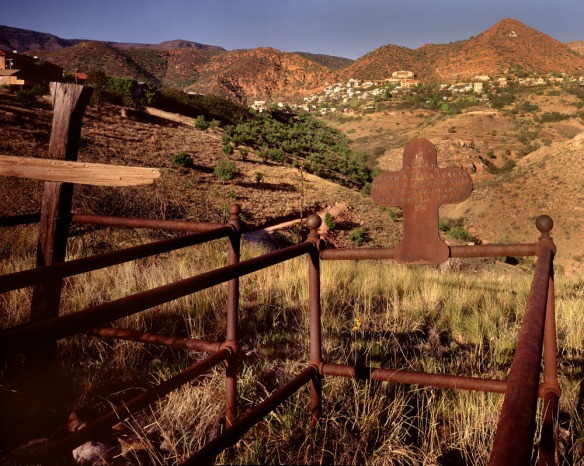 Iconic view of Jerome AZ from the old cemetery. Photo by Bob Swanson (www.swansonimages.com)