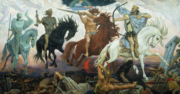 The Four Horsemen: Conquest, War, Famine and Death